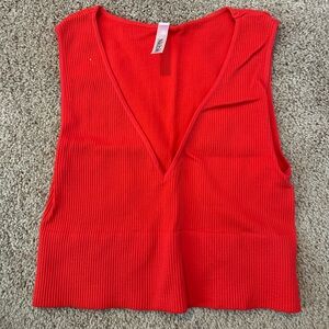 Nikibiki Cropped Ribbed Tank